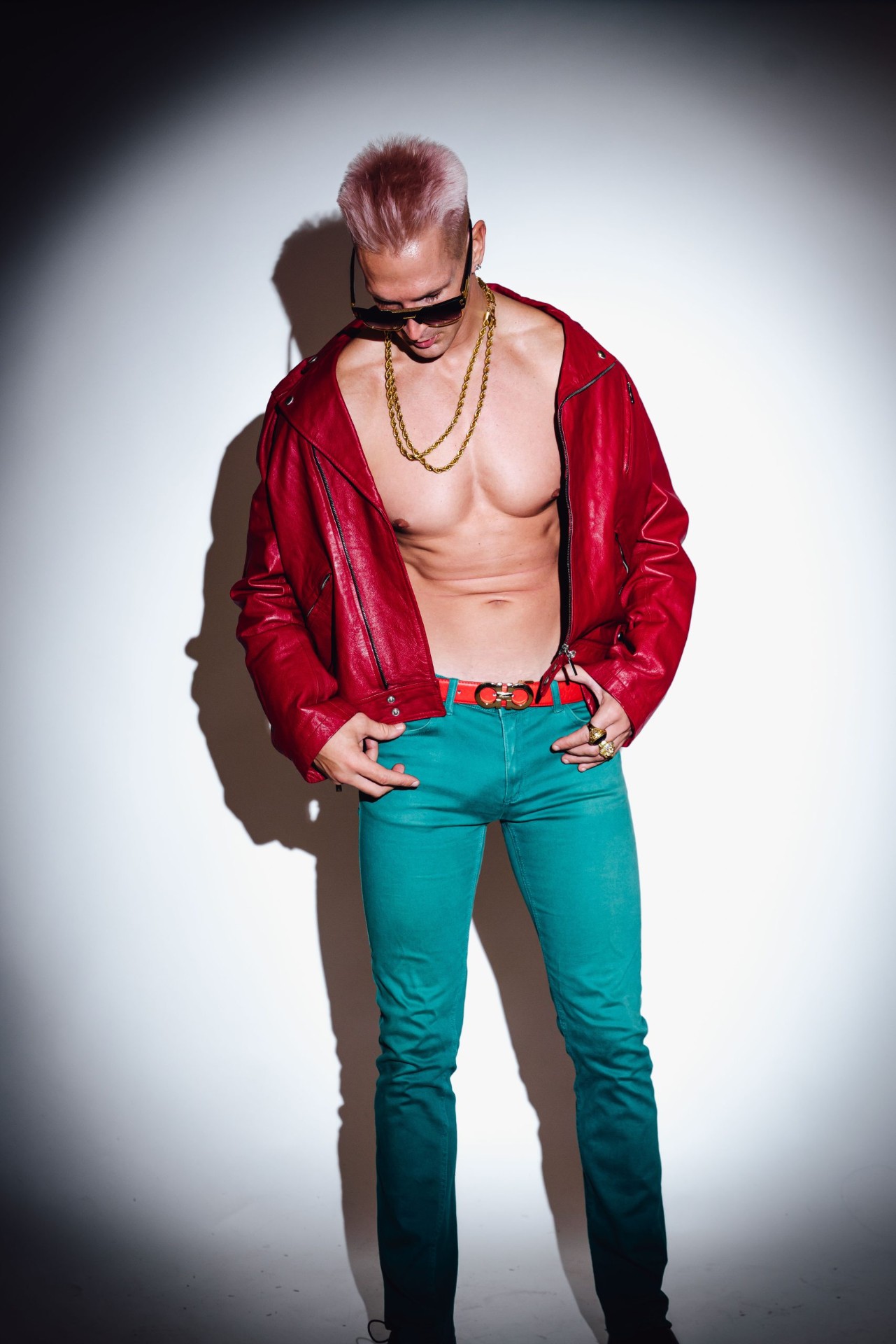 Red jacket editorial